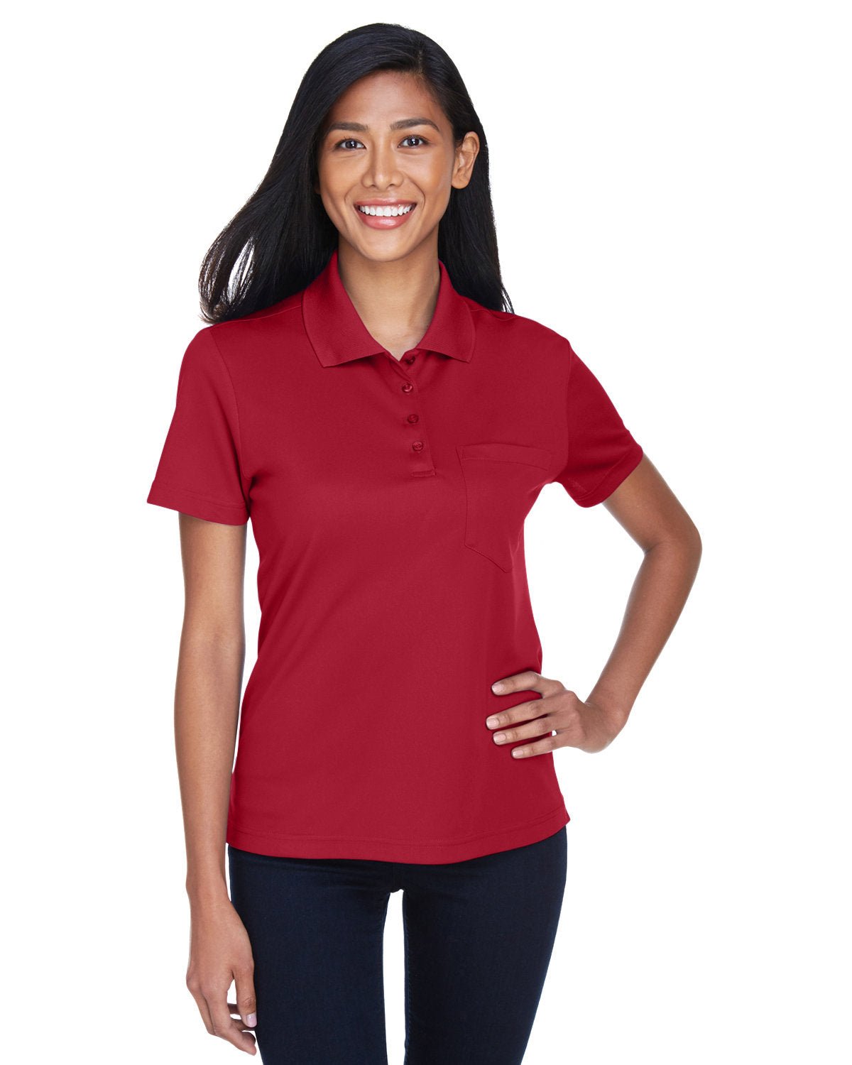 78181P-Core 365-CLASSIC RED-Core 365-Polos-1