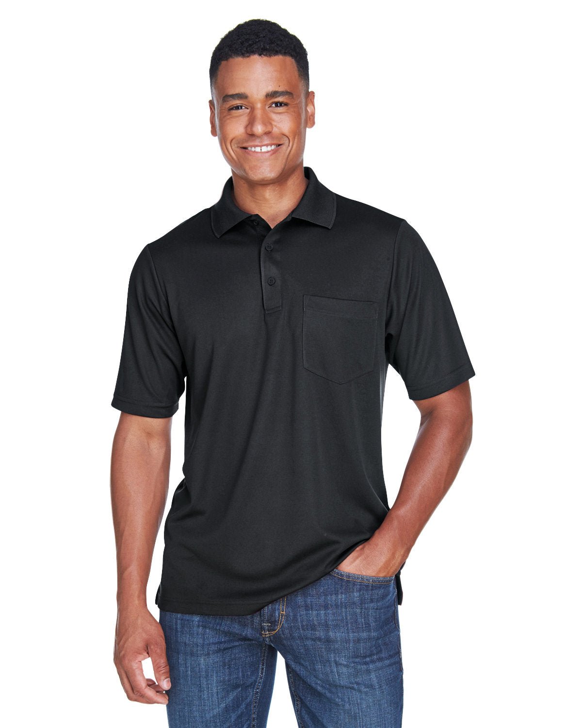 88181P-Core 365-BLACK-Core 365-Polos-1