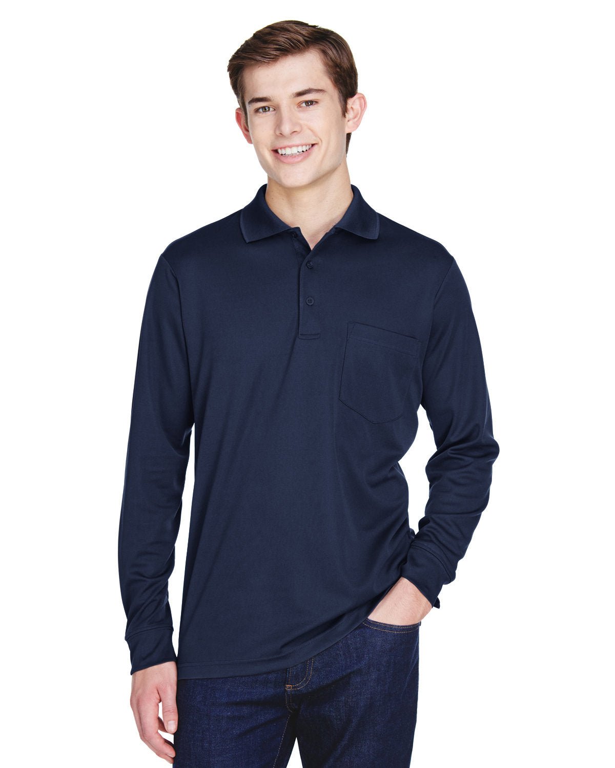 88192P-Core 365-CLASSIC NAVY-Core 365-Polos-1