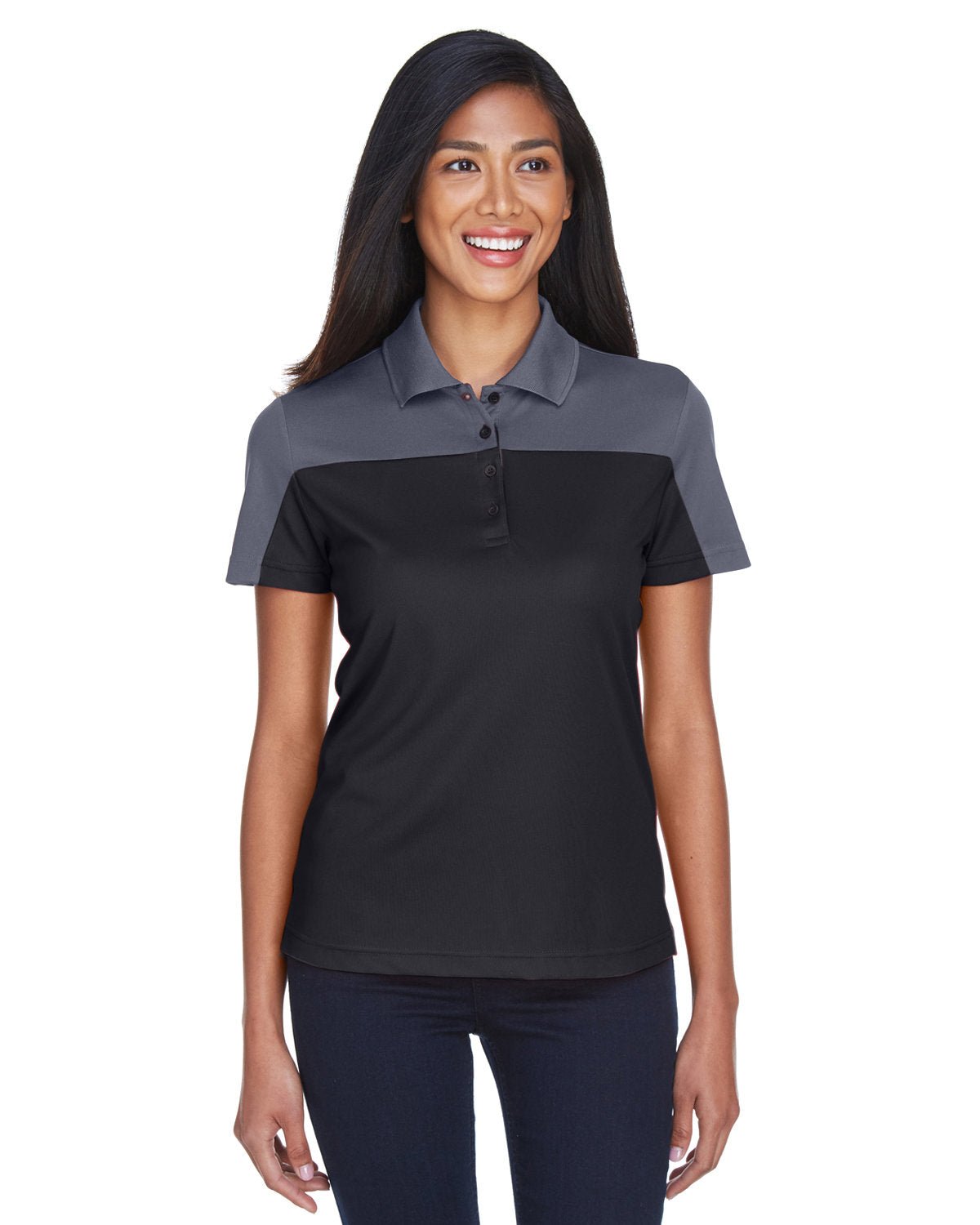 CE101W-Core 365-BLACK/ CARBON-Core 365-Polos-1