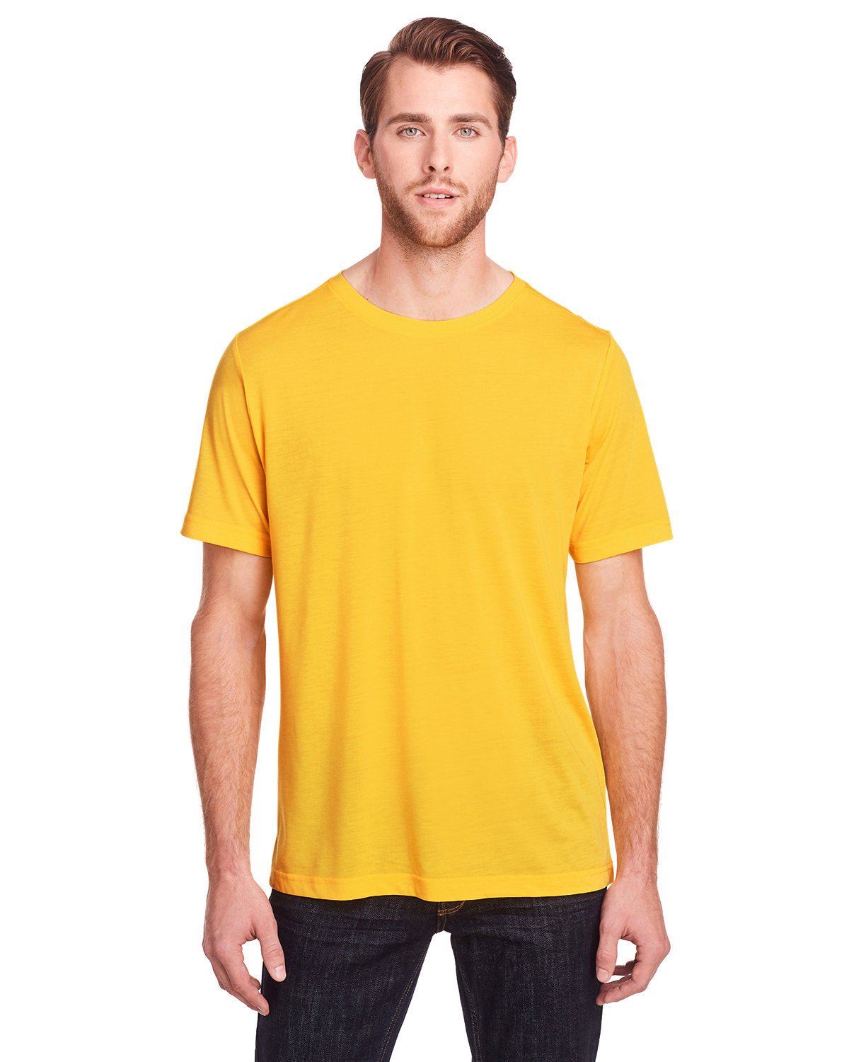 CE111-Core 365-CAMPUS GOLD-Core 365-T-Shirts-1