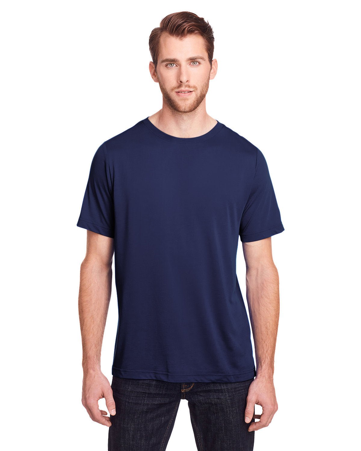 CE111-Core 365-CLASSIC NAVY-Core 365-T-Shirts-1