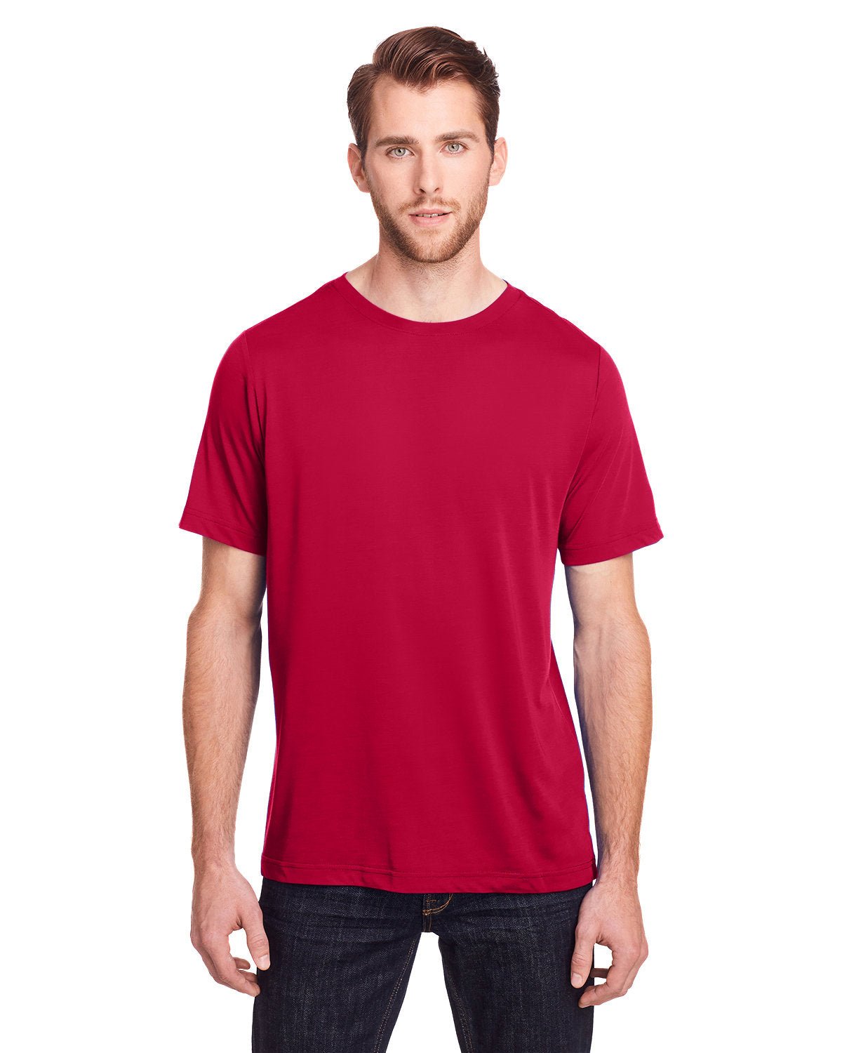 CE111-Core 365-CLASSIC RED-Core 365-T-Shirts-1