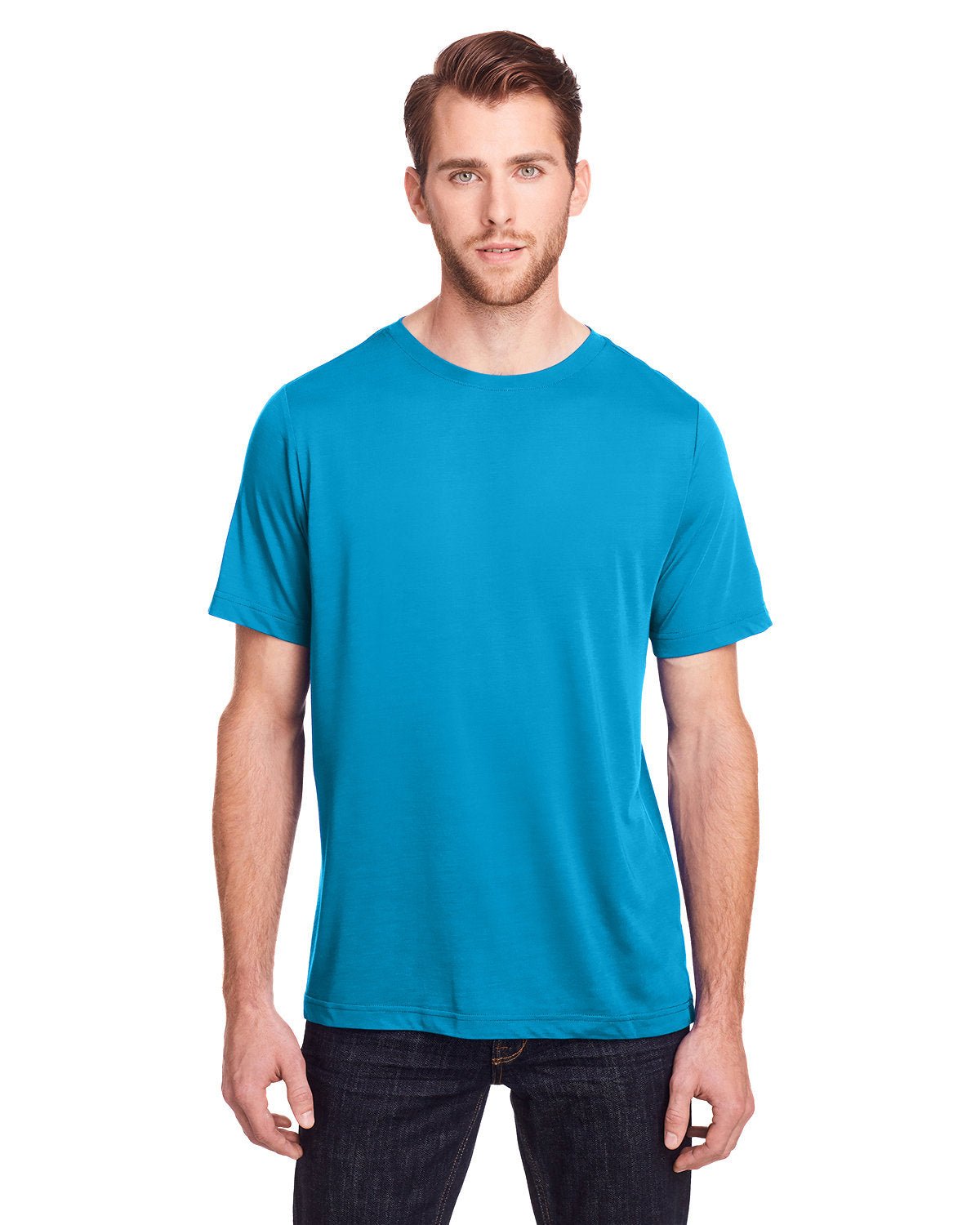 CE111-Core 365-ELECTRIC BLUE-Core 365-T-Shirts-1