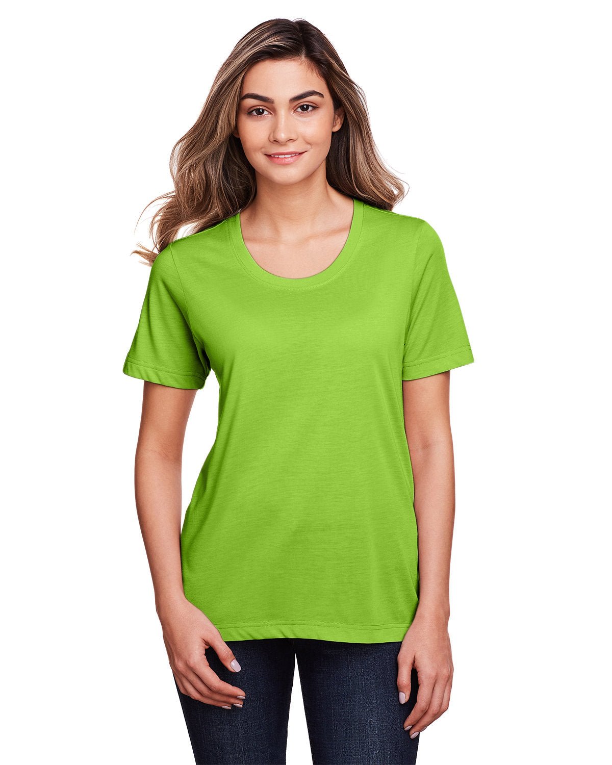 CE111W-Core 365-ACID GREEN-Core 365-T-Shirts-1