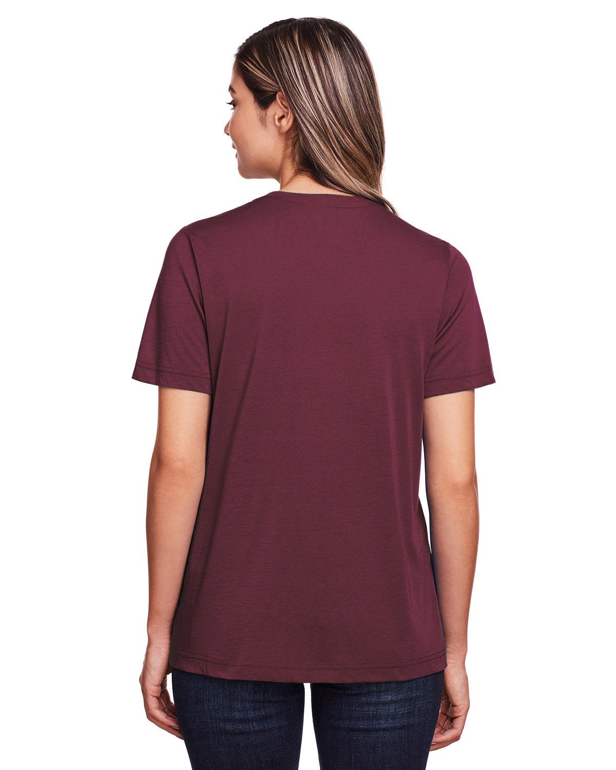 CE111W-Core 365-BURGUNDY-Core 365-T-Shirts-2