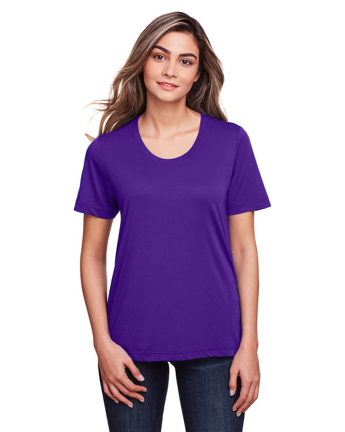 CE111W-Core 365-CAMPUS PURPLE-Core 365-T-Shirts-1