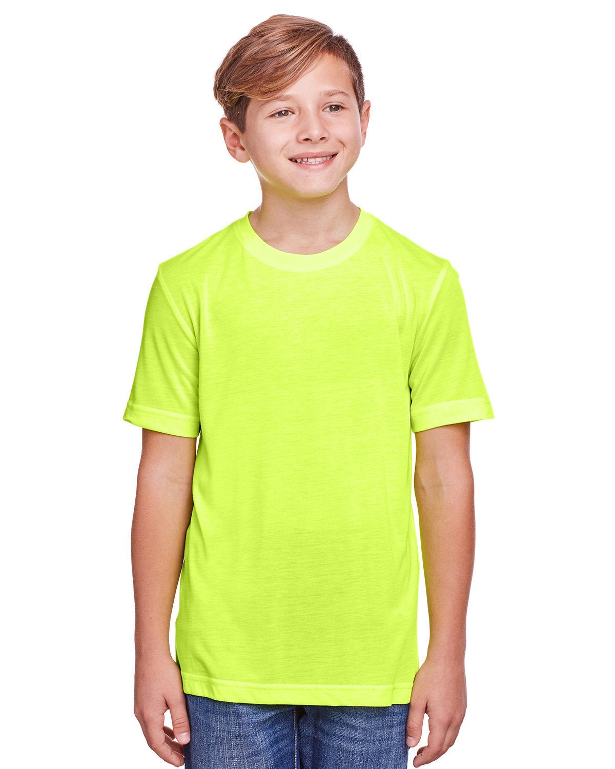 CE111Y-Core 365-SAFETY YELLOW-Core 365-T-Shirts-1