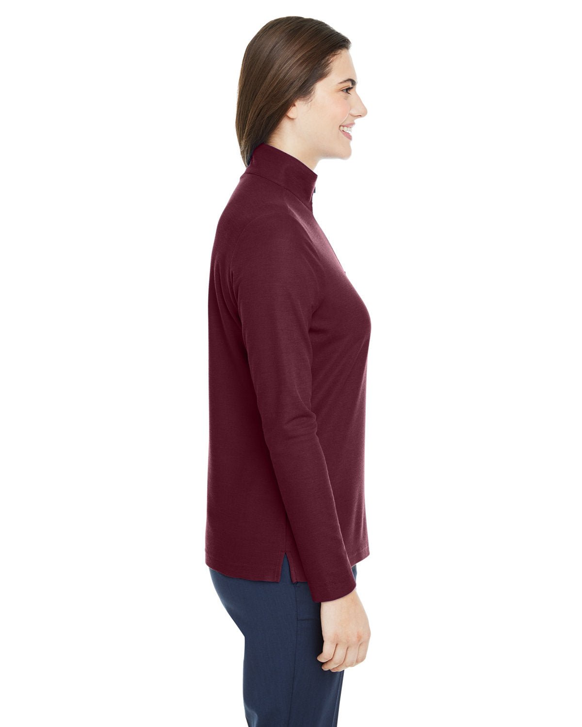 CE405W-Core 365-BURGUNDY-Core 365-Knits and Layering-3