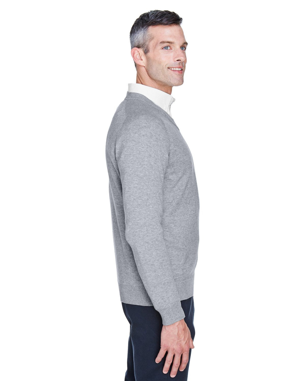 D475-Devon & Jones-GREY HEATHER-Devon & Jones-Knits and Layering-3