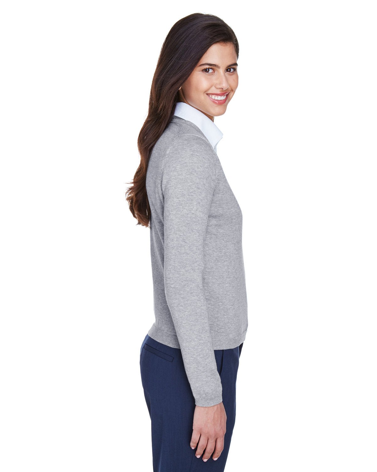 D475W-Devon & Jones-GREY HEATHER-Devon & Jones-Knits and Layering-3