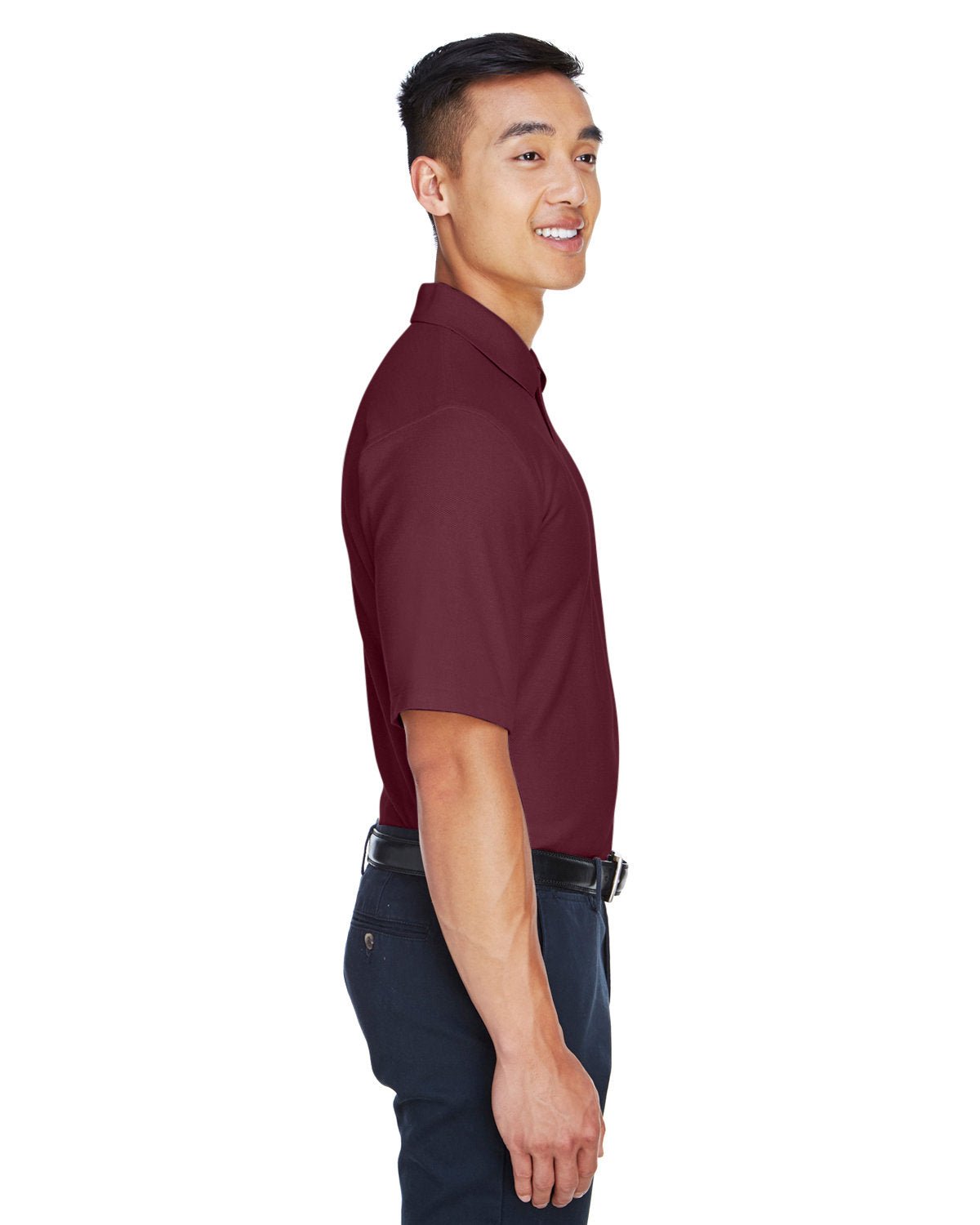 DG150-Devon & Jones-BURGUNDY-Devon & Jones-Polos-3