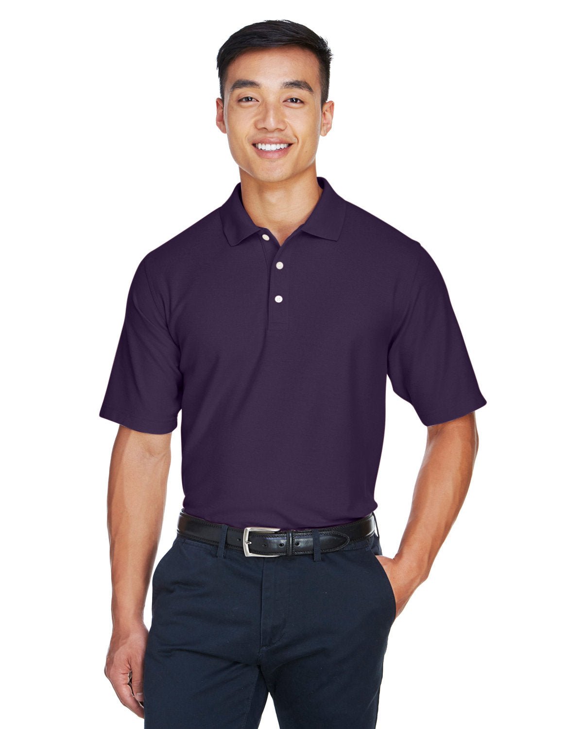 DG150-Devon & Jones-DEEP PURPLE-Devon & Jones-Polos-1