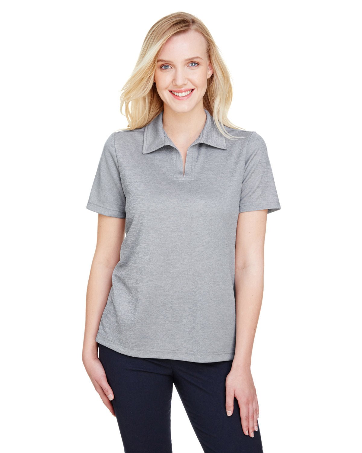 DG22W-Devon & Jones-GREY HEATHER-Devon & Jones-Polos-1