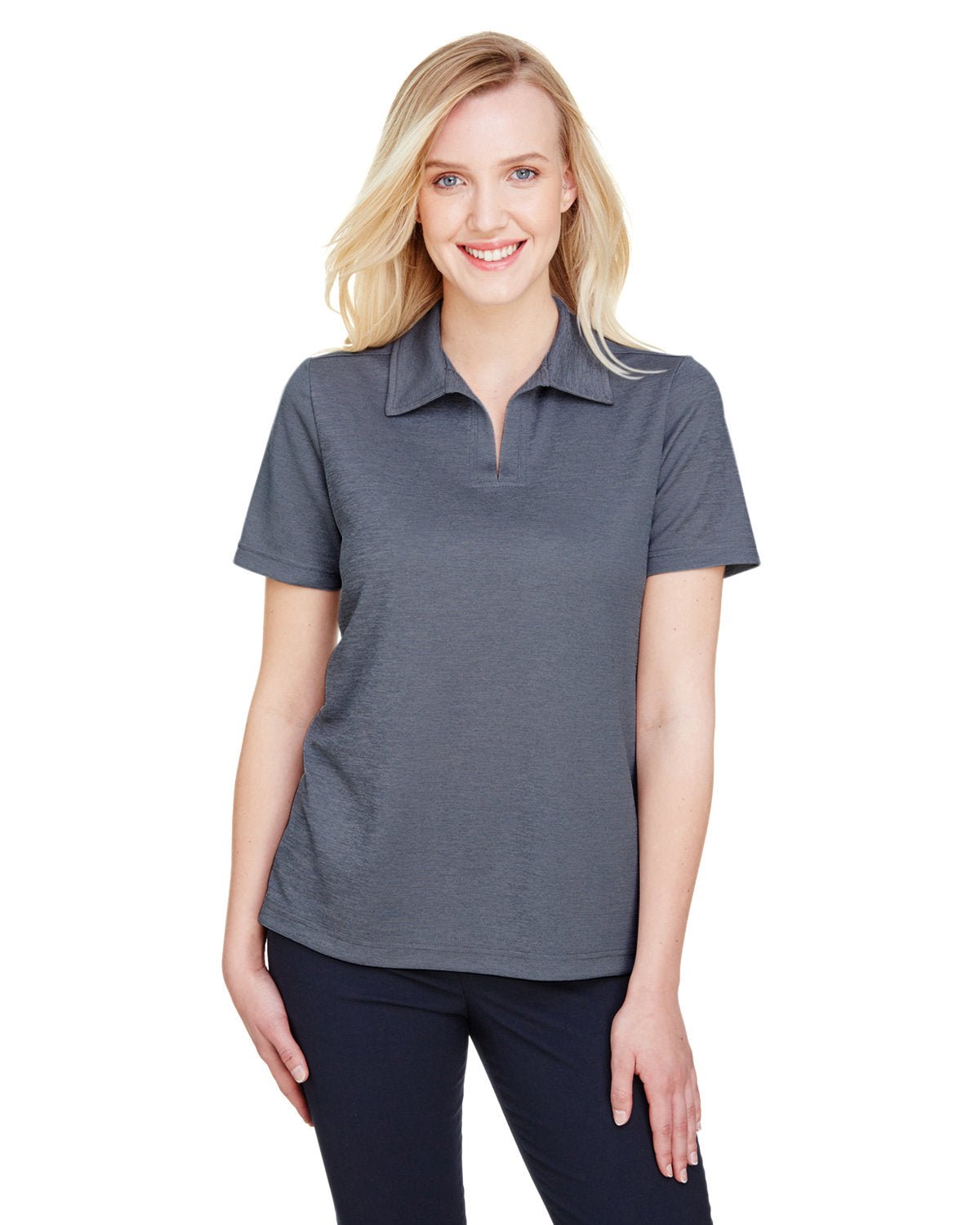 DG22W-Devon & Jones-NAVY HEATHER-Devon & Jones-Polos-1