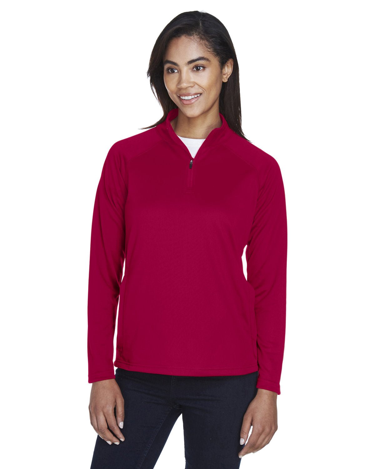 DG440W-Devon & Jones-RED-Devon & Jones-Knits and Layering-1