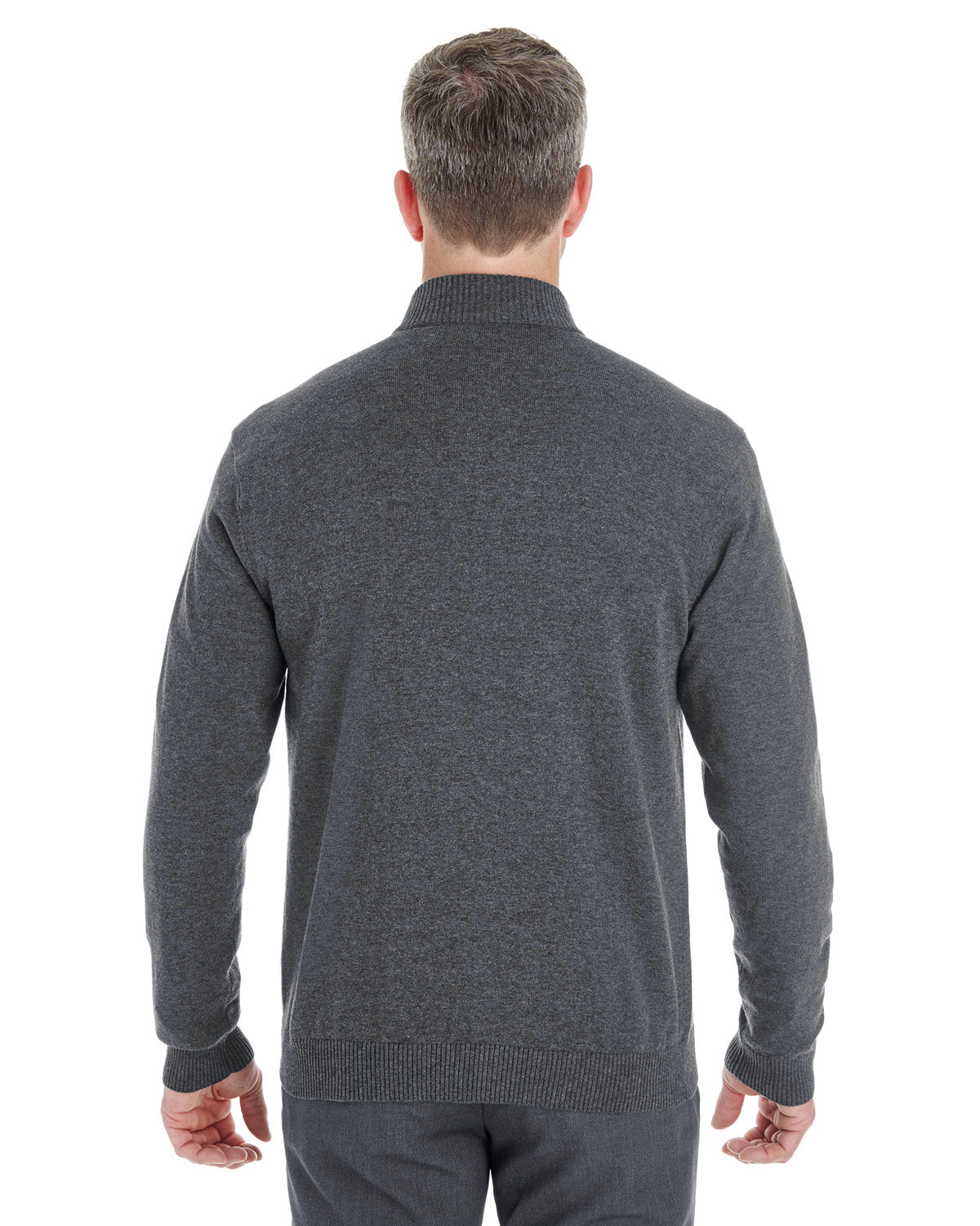 DG478-Devon & Jones-DK GREY HTH/ BLK-Devon & Jones-Knits and Layering-2