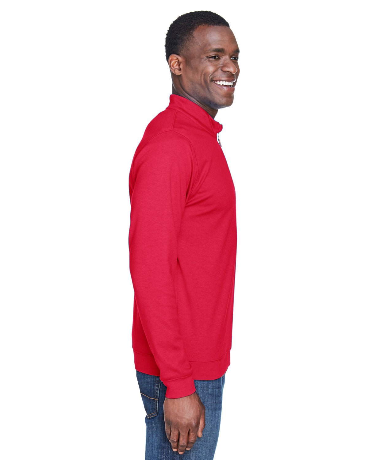 DG479-Devon & Jones-RED/ NAVY/ RED-Devon & Jones-Knits and Layering-3