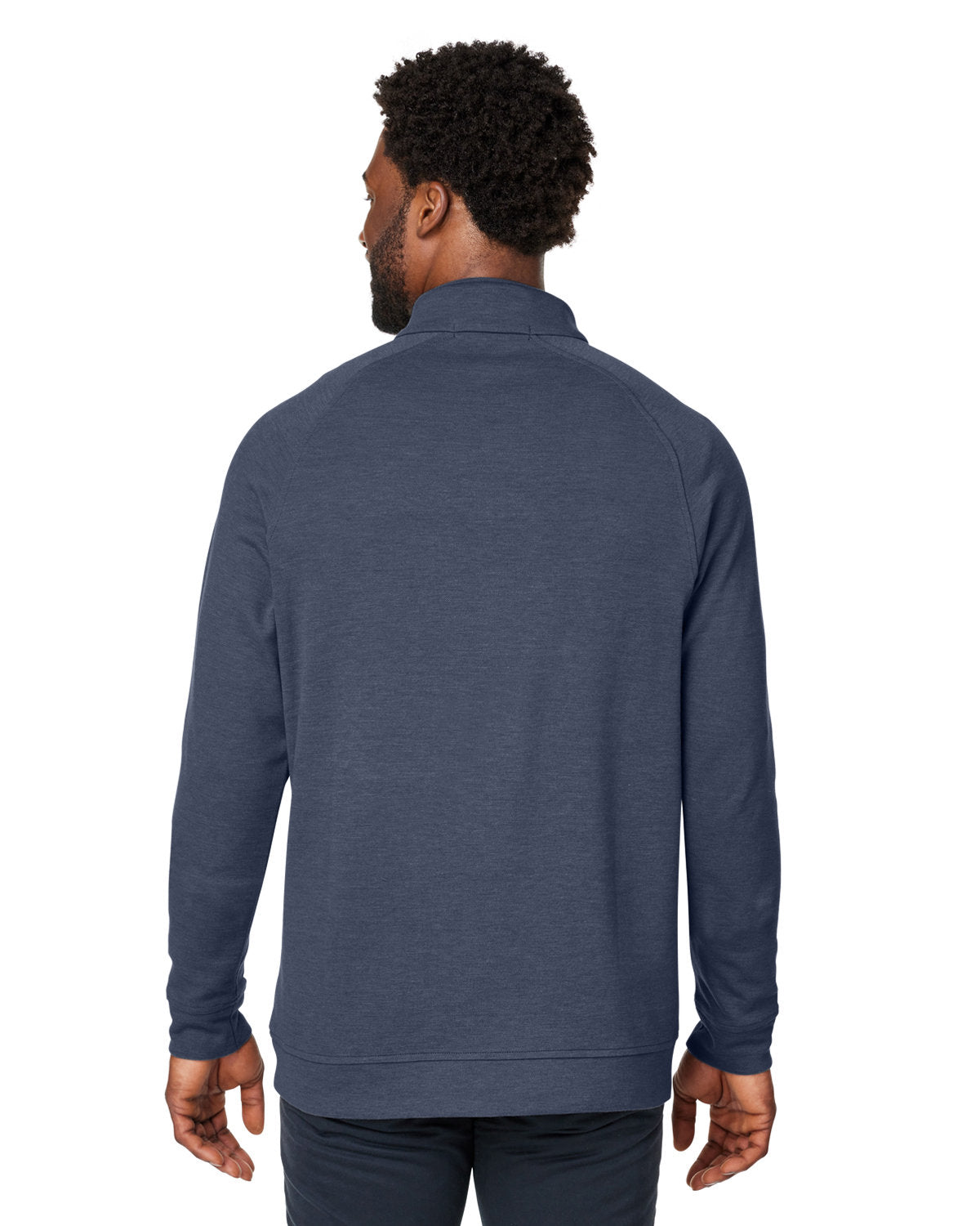 DG481-Devon & Jones-NAVY MELANGE-Devon & Jones-Knits and Layering-2