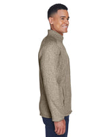 DG793-Devon & Jones-KHAKI HEATHER-Devon & Jones-Fleece Jackets-3