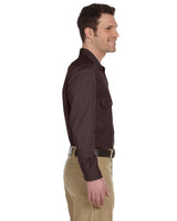 574-Dickies-DARK BROWN-Dickies-Woven Shirts-3