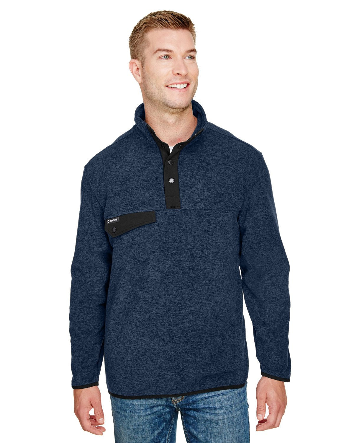 7352-Dri Duck-NAVY-Dri Duck-Fleece Jackets-1