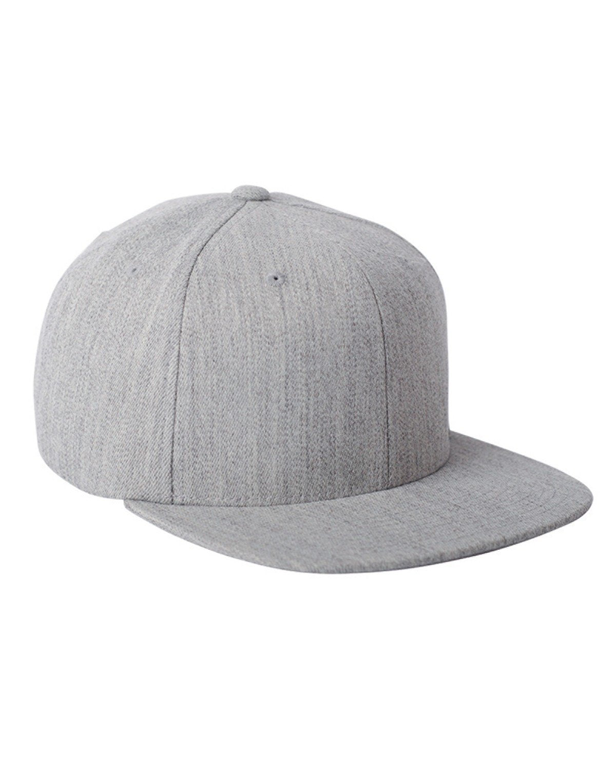 110F-Flexfit-HEATHER GREY-Flexfit-Headwear-1