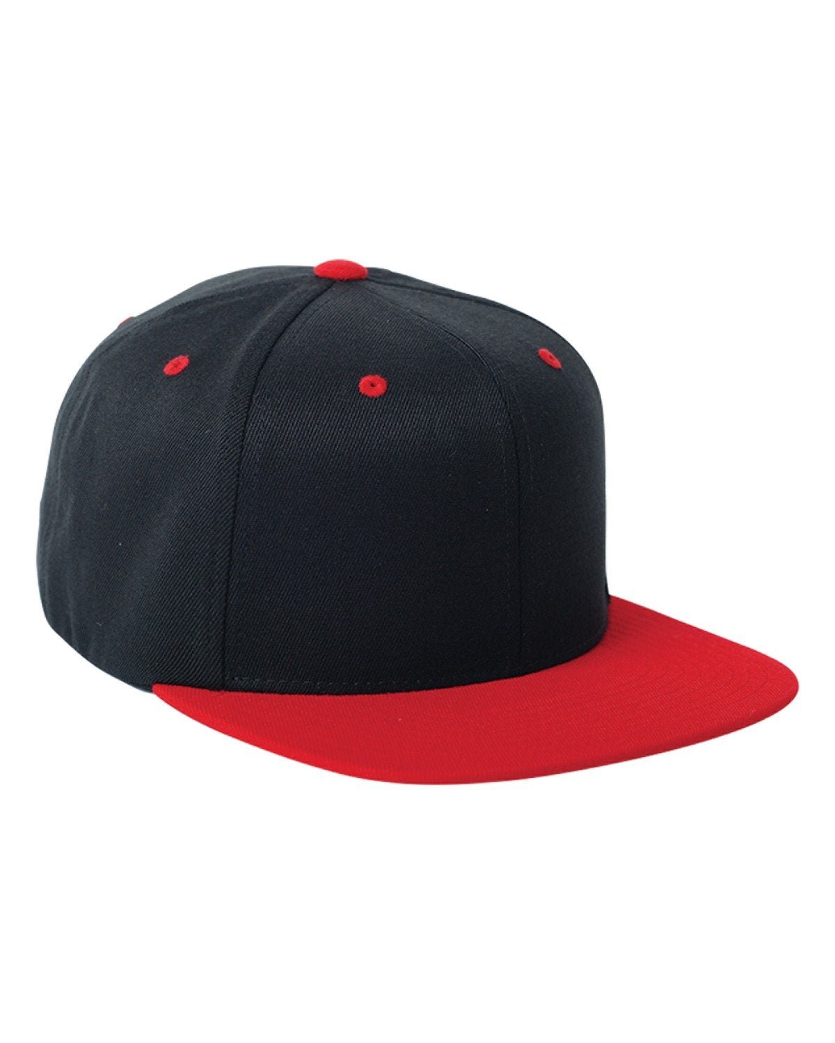 110FT-Flexfit-BLACK/ RED-Flexfit-Headwear-1