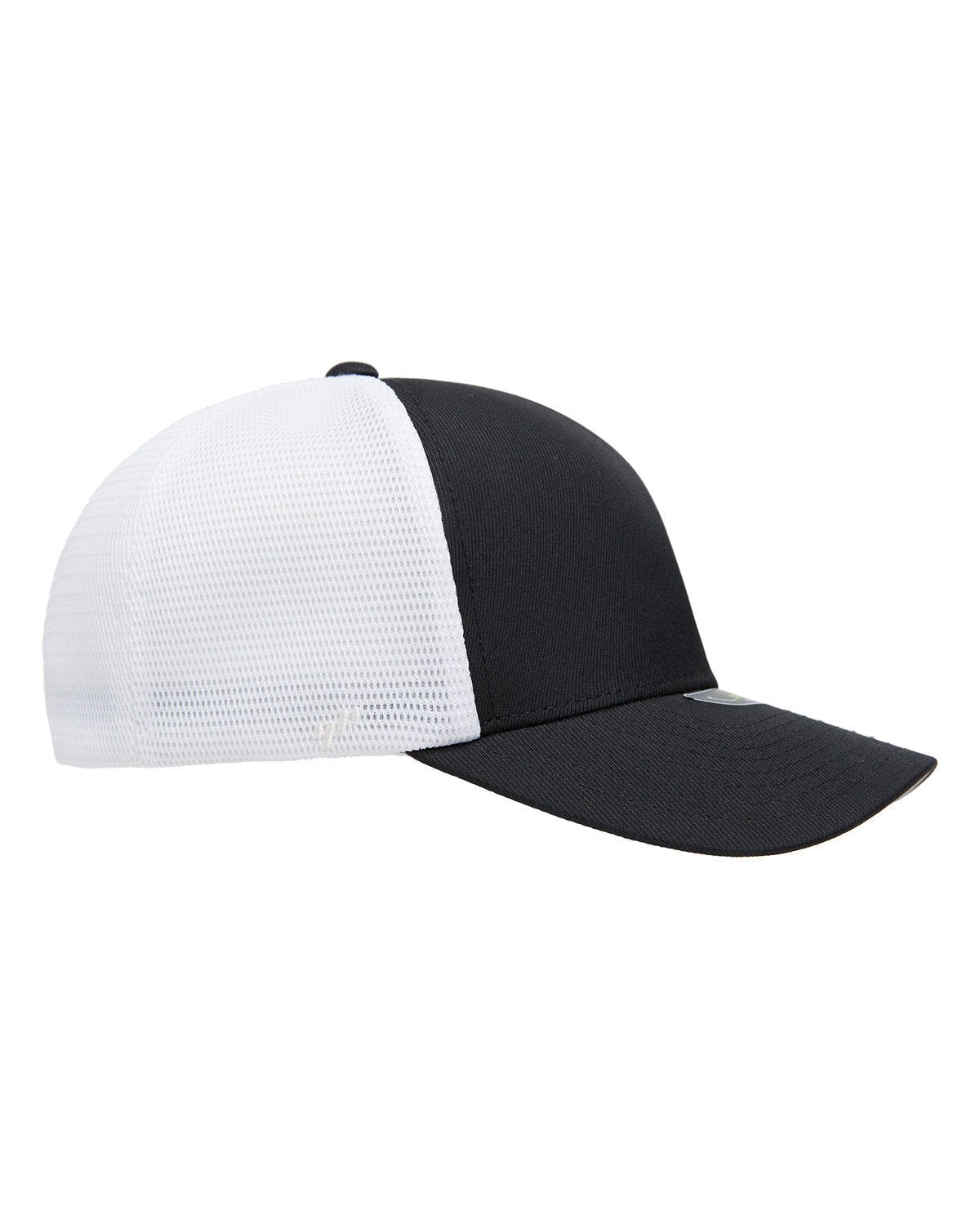 5511UP-Flexfit-BLACK/ WHITE-Flexfit-Headwear-3