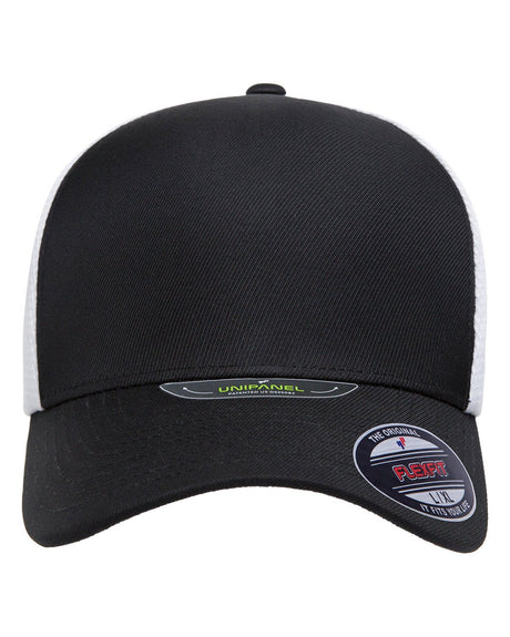 5511UP-Flexfit-BLACK/ WHITE-Flexfit-Headwear-1