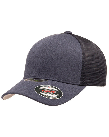 5511UP-Flexfit-MELANGE NAVY-Flexfit-Headwear-1