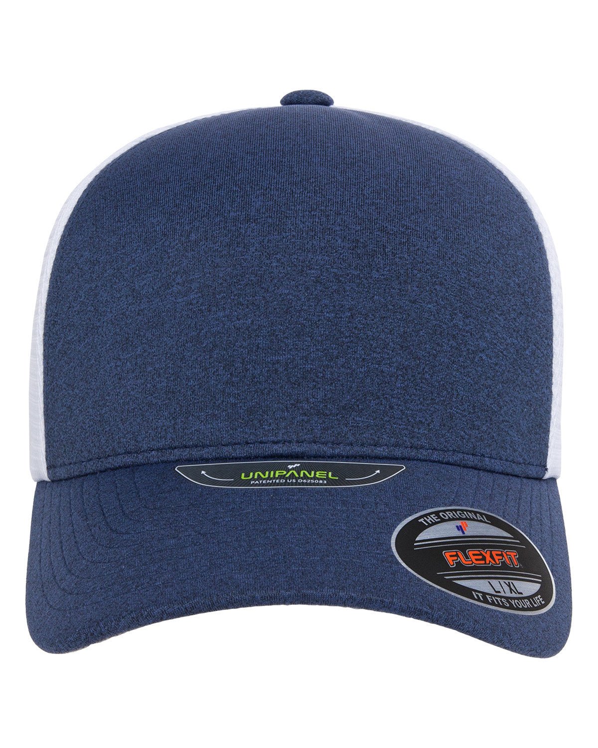 5511UP-Flexfit-MLNGE NAVY/ WHT-Flexfit-Headwear-1