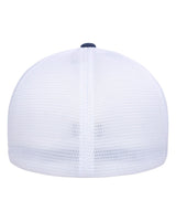 5511UP-Flexfit-MLNGE NAVY/ WHT-Flexfit-Headwear-2