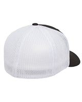 6511-Flexfit-BLACK/ WHITE-Flexfit-Headwear-2