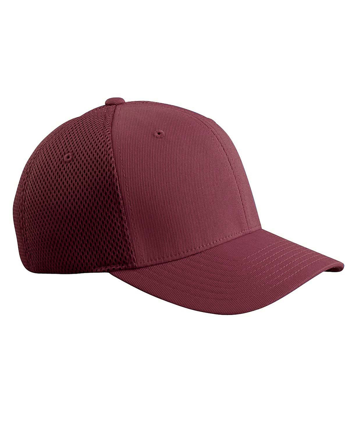 6533-Flexfit-MAROON-Flexfit-Headwear-1