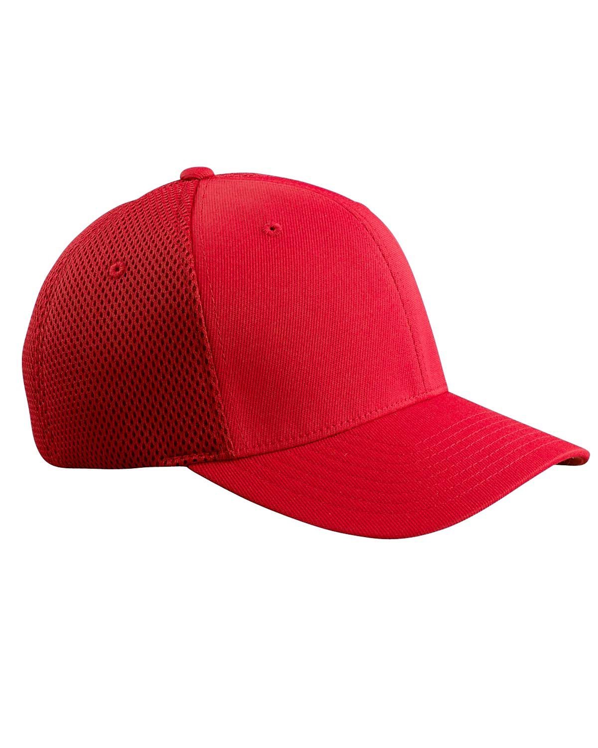 6533-Flexfit-RED-Flexfit-Headwear-1