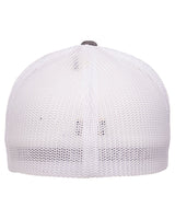 Y6311-Flexfit-DRK HEATHR/ WHT-Flexfit-Headwear-2