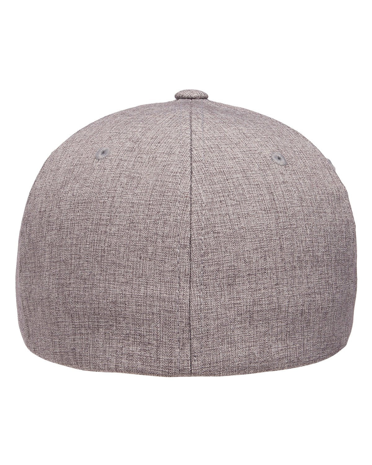 Y6350-Flexfit-MELANGE GREY-Flexfit-Headwear-2