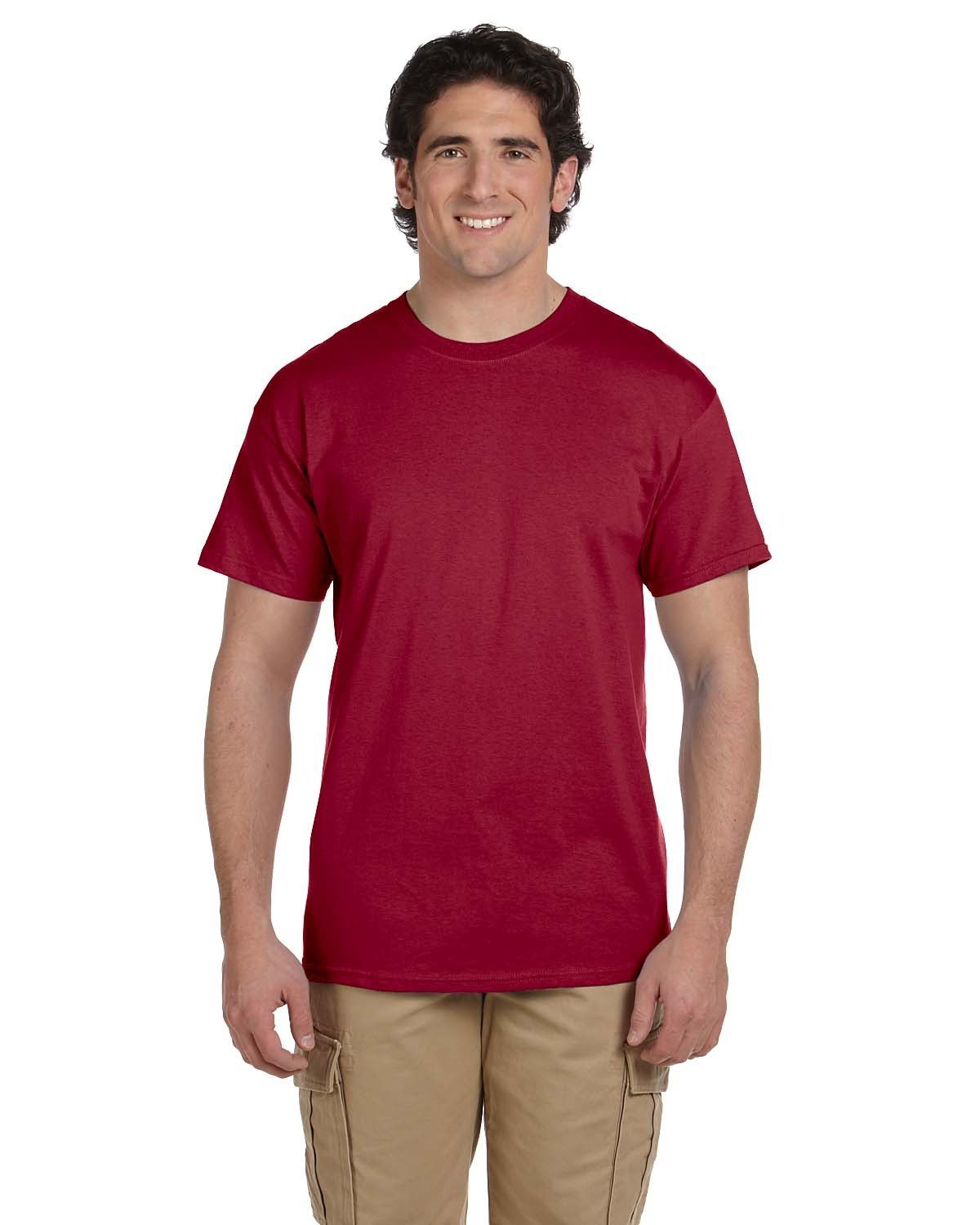 3931-Fruit of the Loom-CARDINAL-Fruit of the Loom-T-Shirts-1