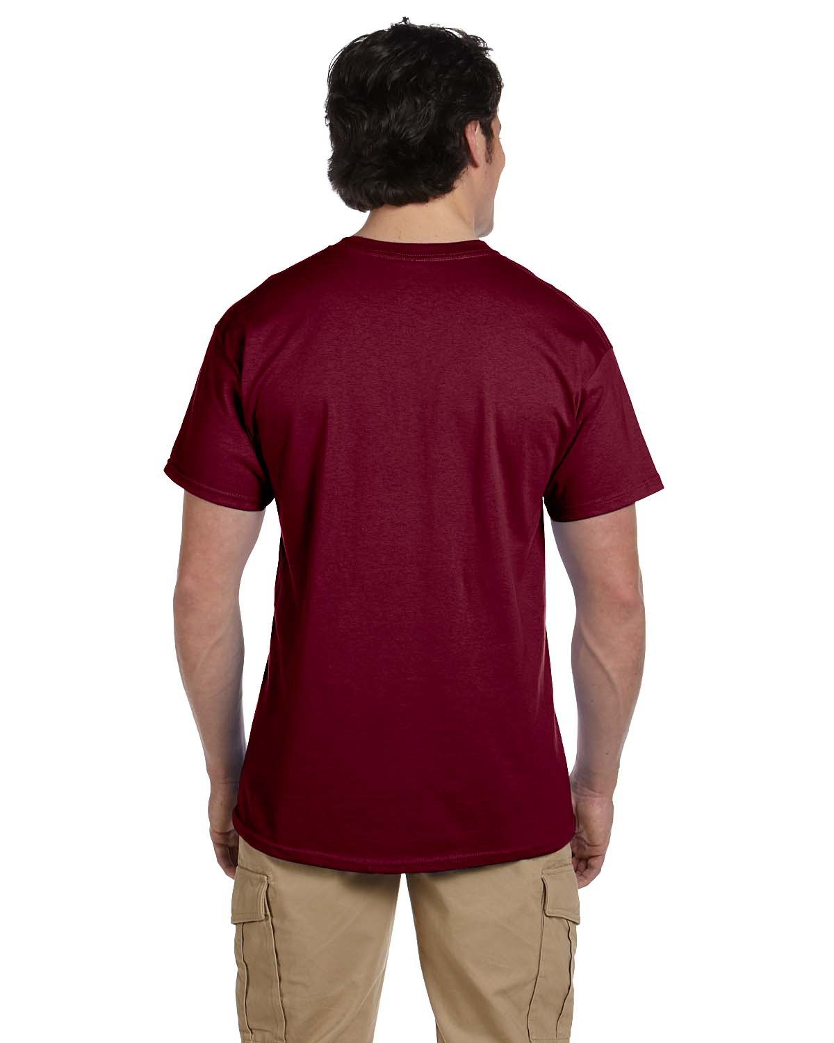 3931-Fruit of the Loom-MAROON-Fruit of the Loom-T-Shirts-2