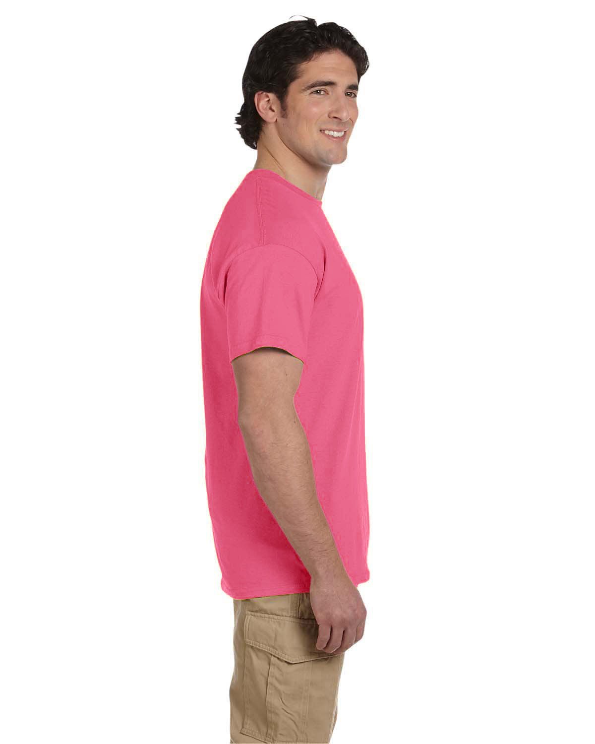 3931-Fruit of the Loom-NEON PINK-Fruit of the Loom-T-Shirts-3