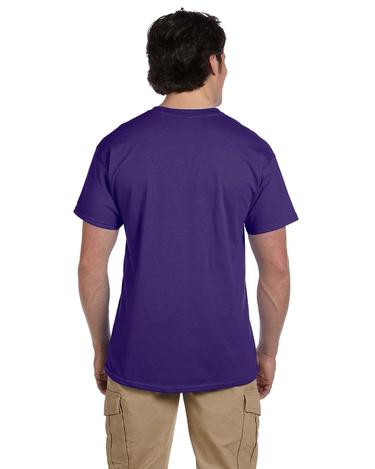 3931-Fruit of the Loom-PURPLE-Fruit of the Loom-T-Shirts-2