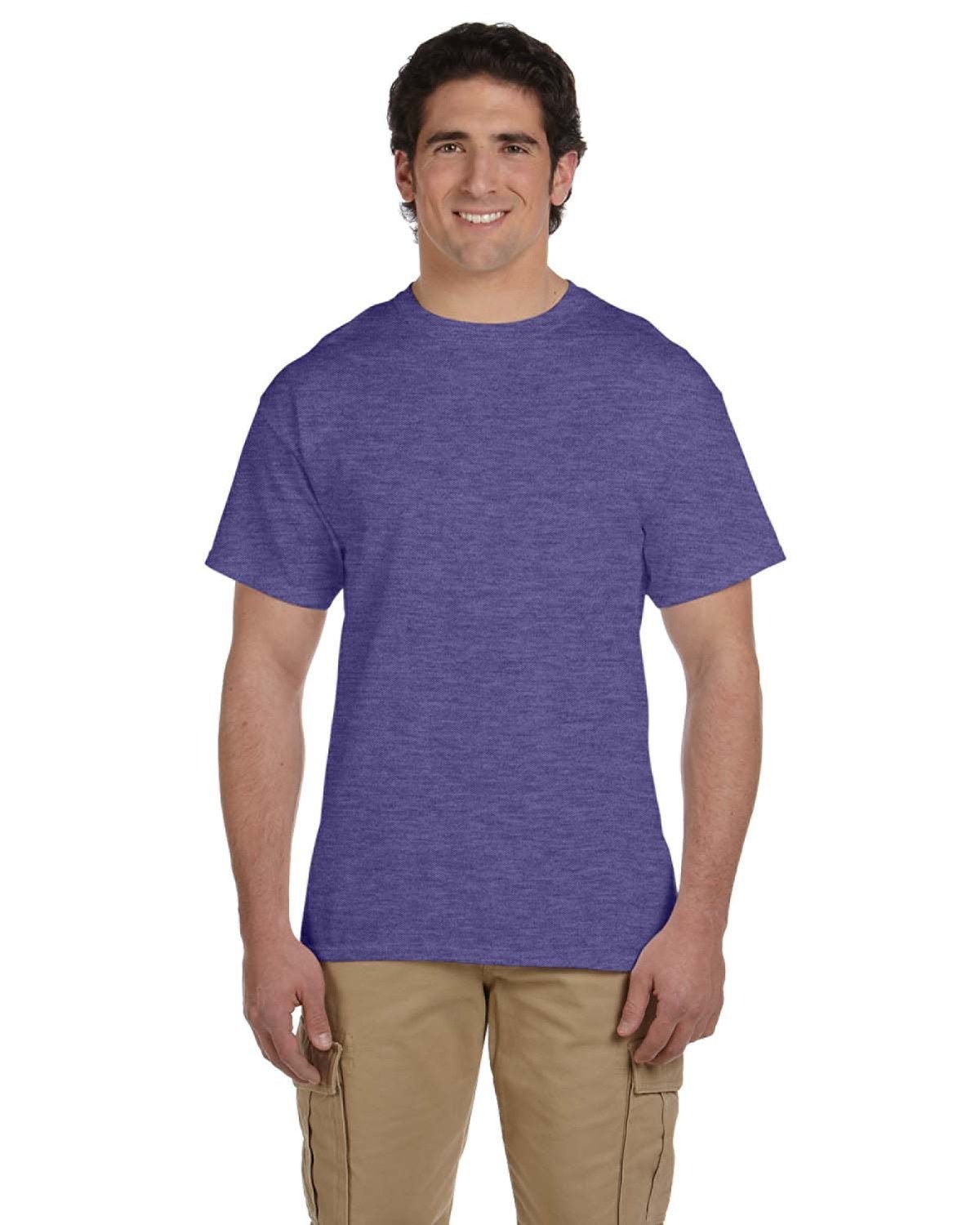 3931-Fruit of the Loom-RETRO HTH PURP-Fruit of the Loom-T-Shirts-1