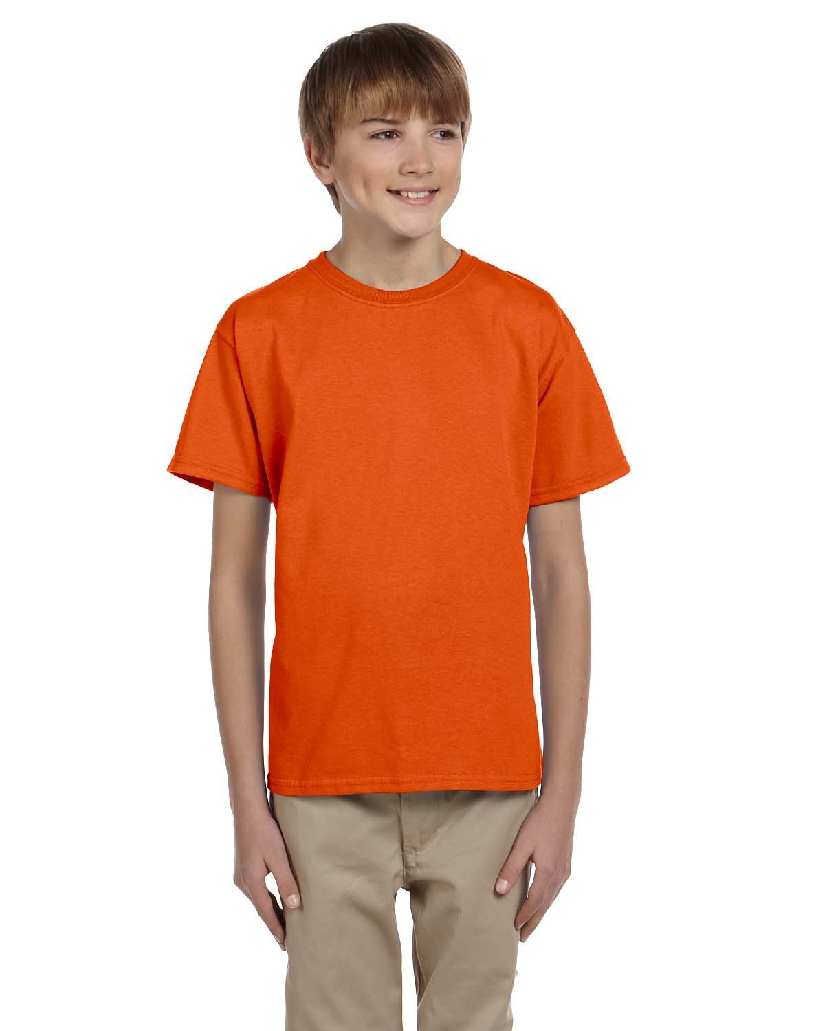 3931B-Fruit of the Loom-BURNT ORANGE-Fruit of the Loom-T-Shirts-1