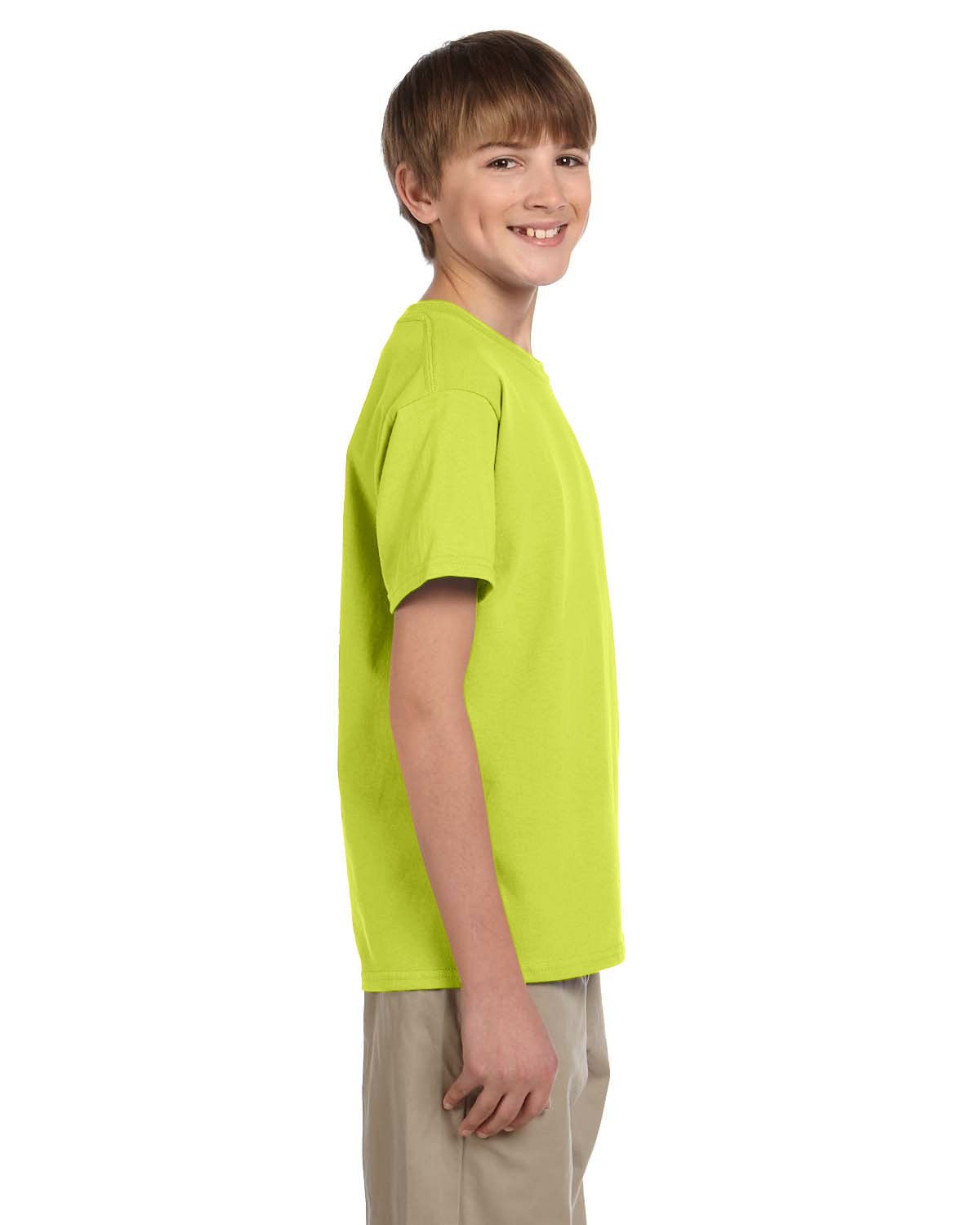 3931B-Fruit of the Loom-SAFETY GREEN-Fruit of the Loom-T-Shirts-3