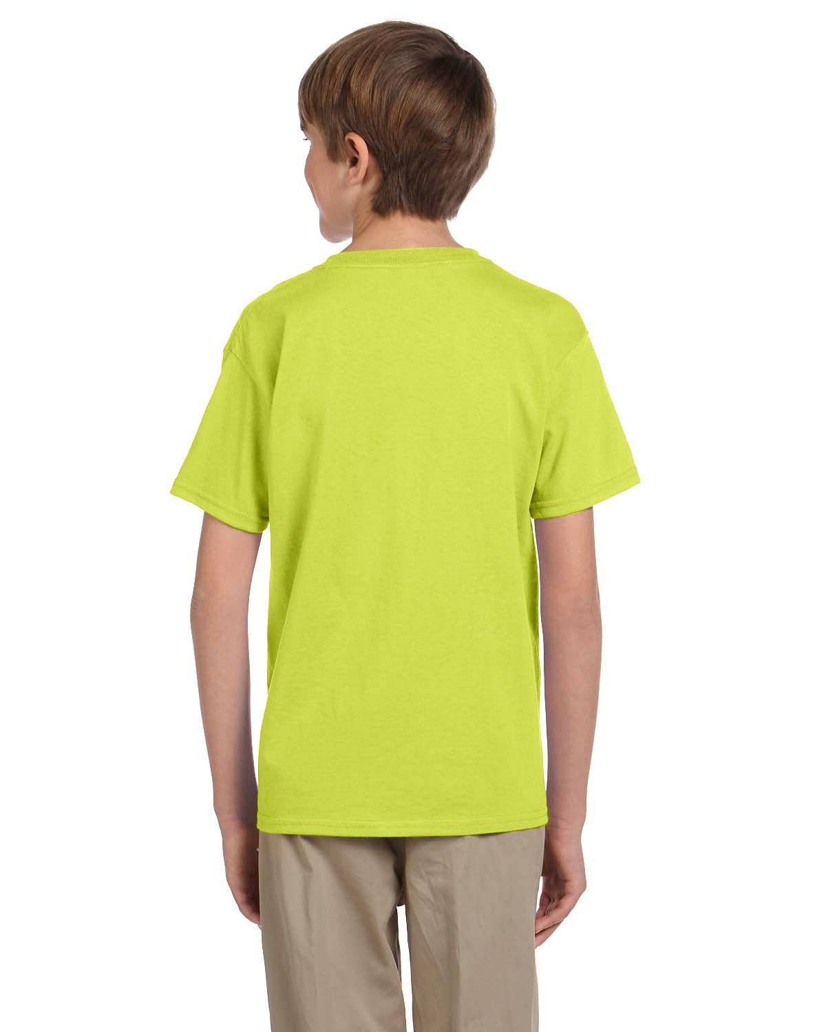 3931B-Fruit of the Loom-SAFETY GREEN-Fruit of the Loom-T-Shirts-2