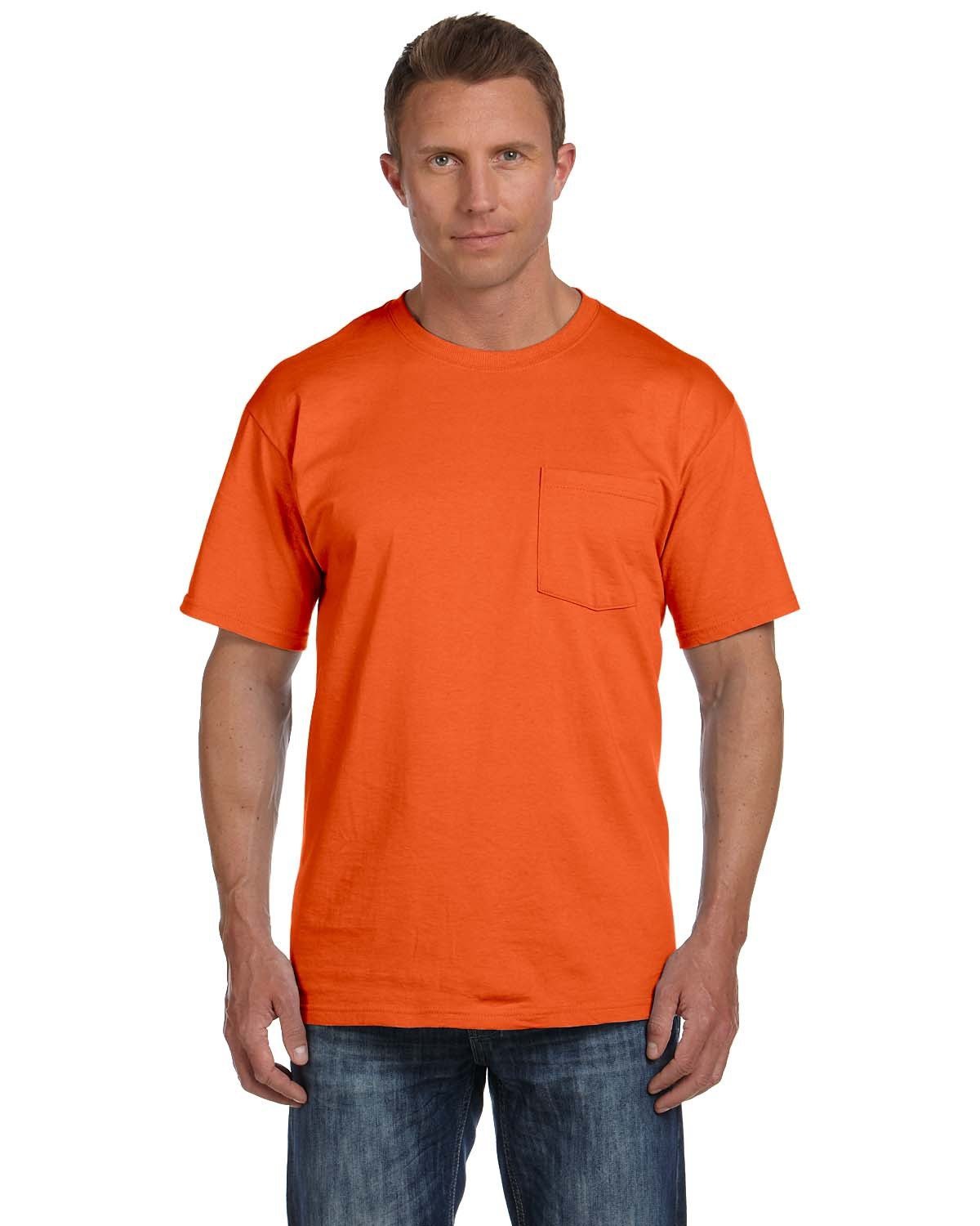 3931P-Fruit of the Loom-BURNT ORANGE-Fruit of the Loom-T-Shirts-1