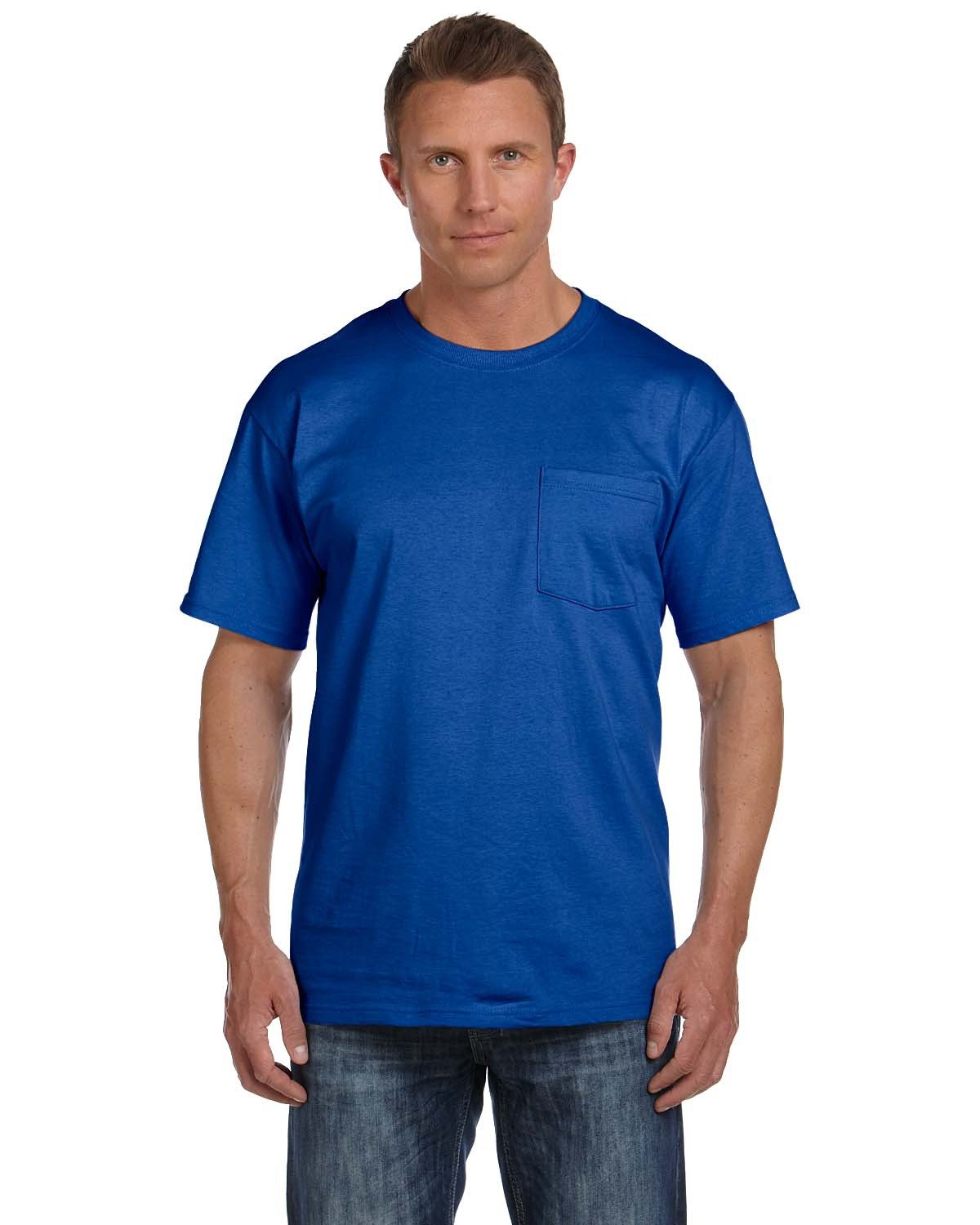 3931P-Fruit of the Loom-ROYAL-Fruit of the Loom-T-Shirts-1