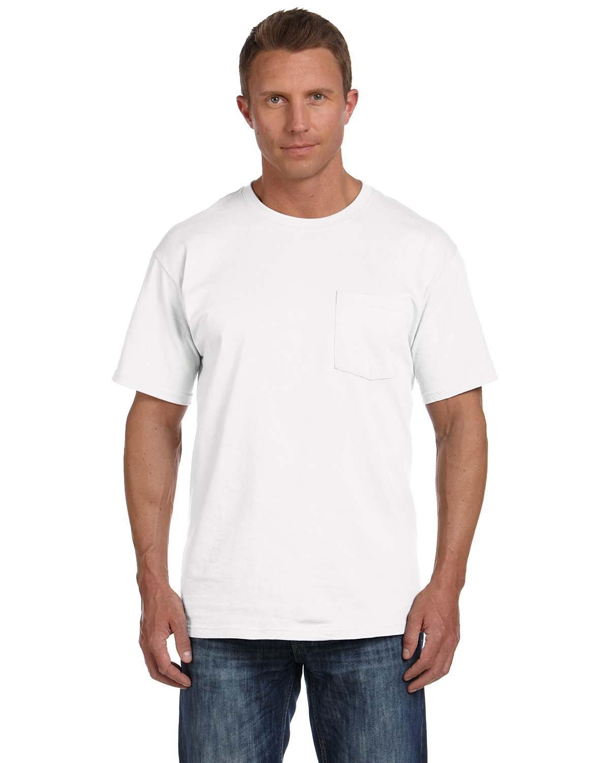 3931P-Fruit of the Loom-WHITE-Fruit of the Loom-T-Shirts-1