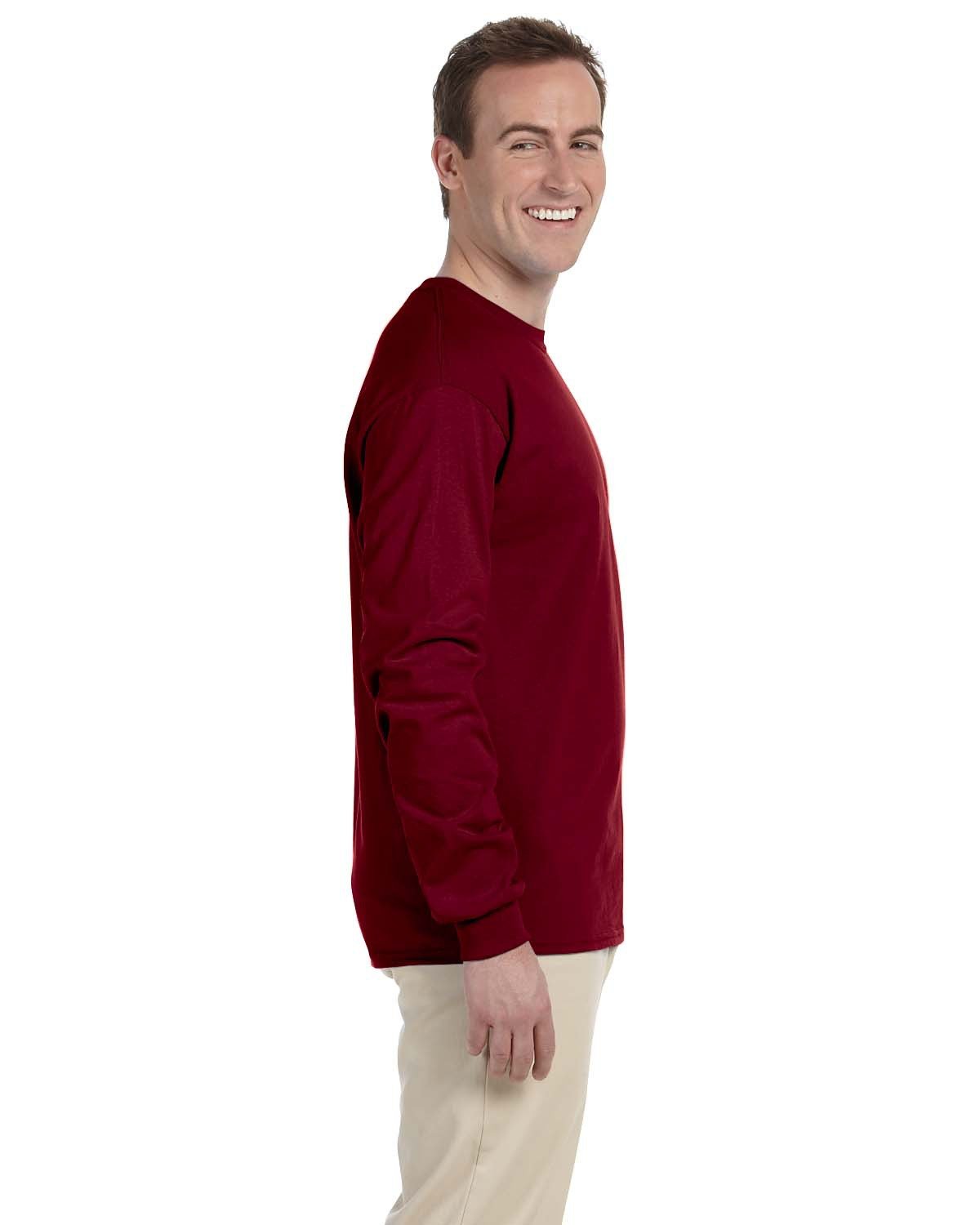 4930-Fruit of the Loom-MAROON-Fruit of the Loom-T-Shirts-3